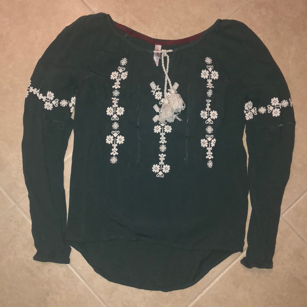 long sleeve blouse